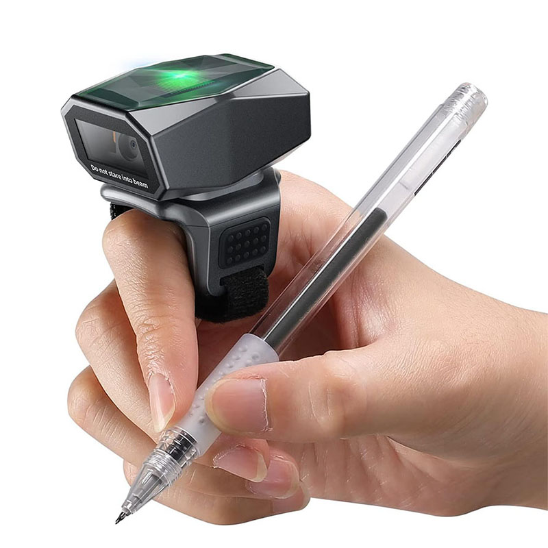 Barcode Scanner Wireless - Pemindai Kode QR Nirkabel Bluetooth Mini