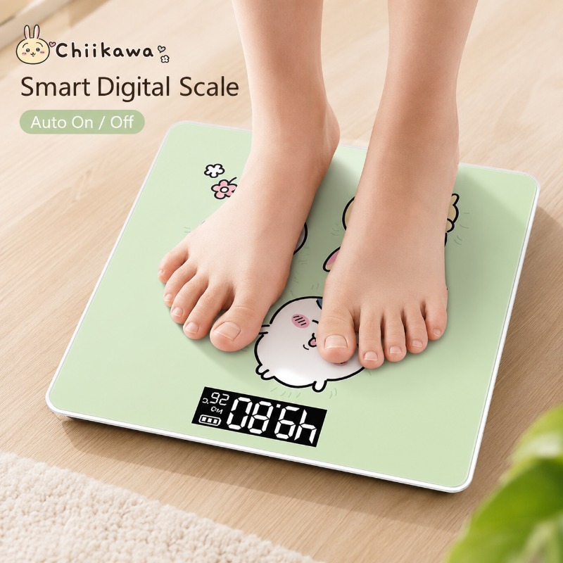 Body Fat Scale Smart - Timbangan Lemak Tubuh Chiikawas yang Lucu,