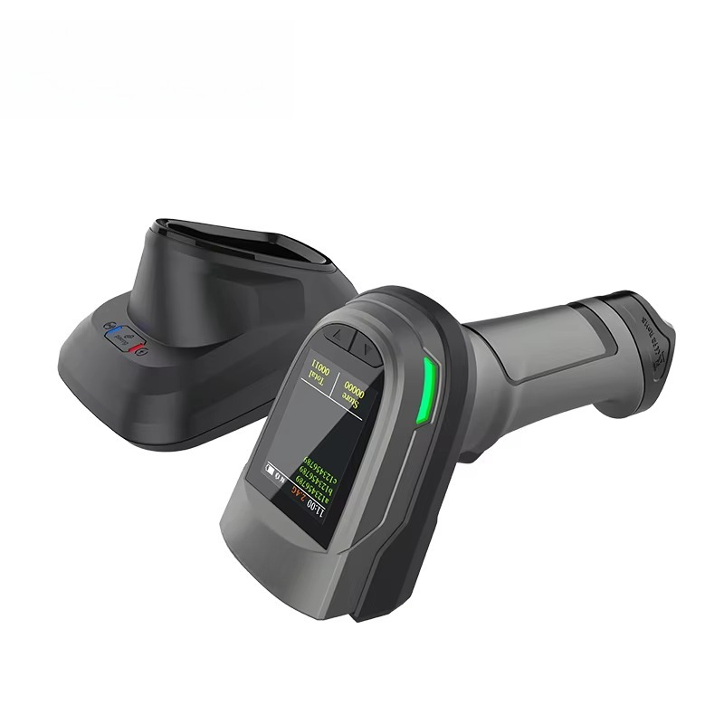 Barcode Scanner Wireless - Pemindai Barcode Nirkabel Genggam XB-D68T 1D2D