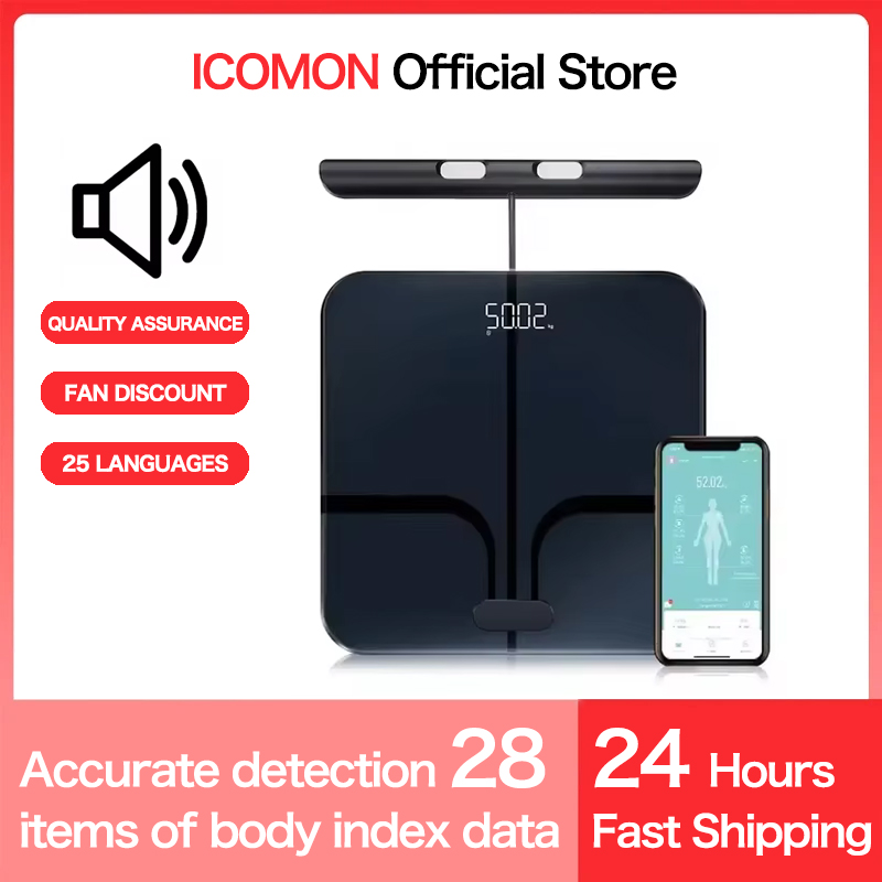 Body Fat Scale Smart - Timbangan berat badan pintar 2024 timbangan