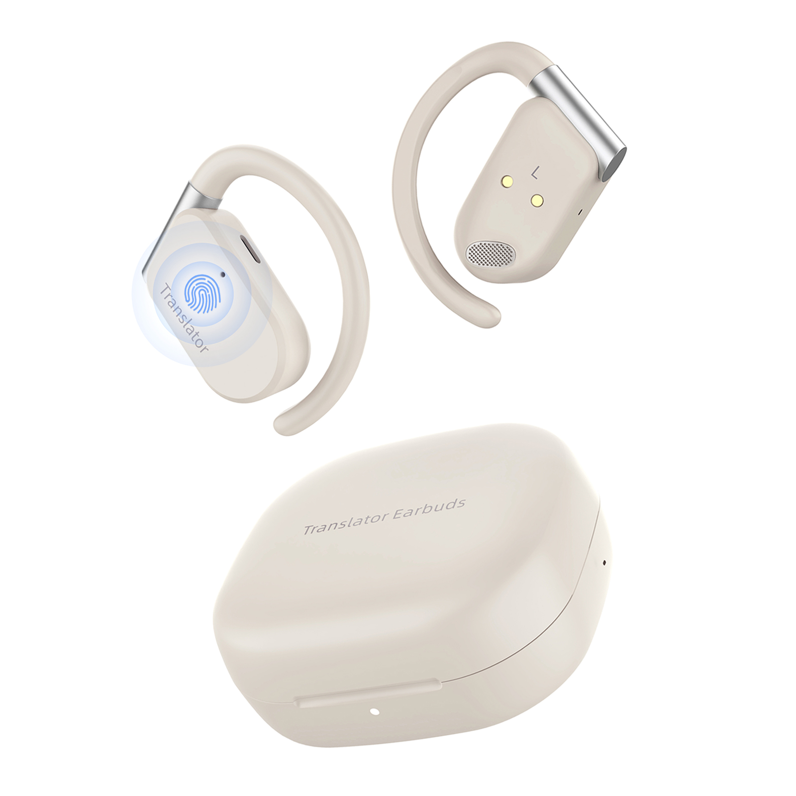 Portable Translator Device - Earbud Penerjemah Wooask M9, Earphone Penerjemah