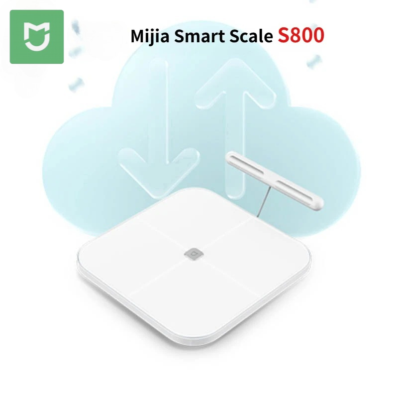 Body Fat Scale Smart - Timbangan Pintar Mijia S800 8-Elektroda Timbangan