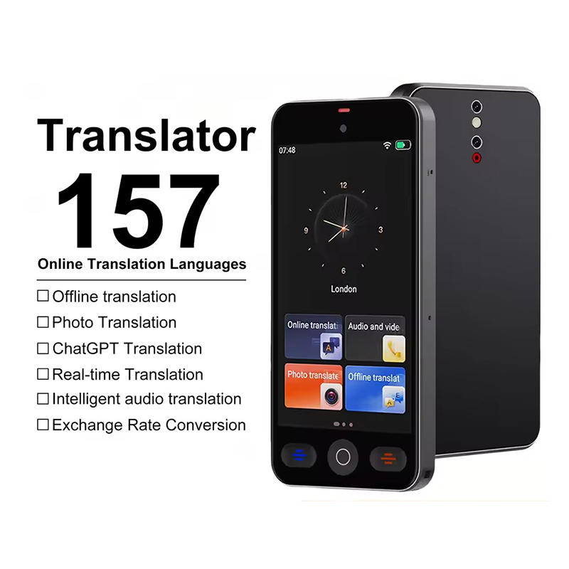 Portable Translator Device - Perangkat Penerjemah Bahasa S10 Pro dengan