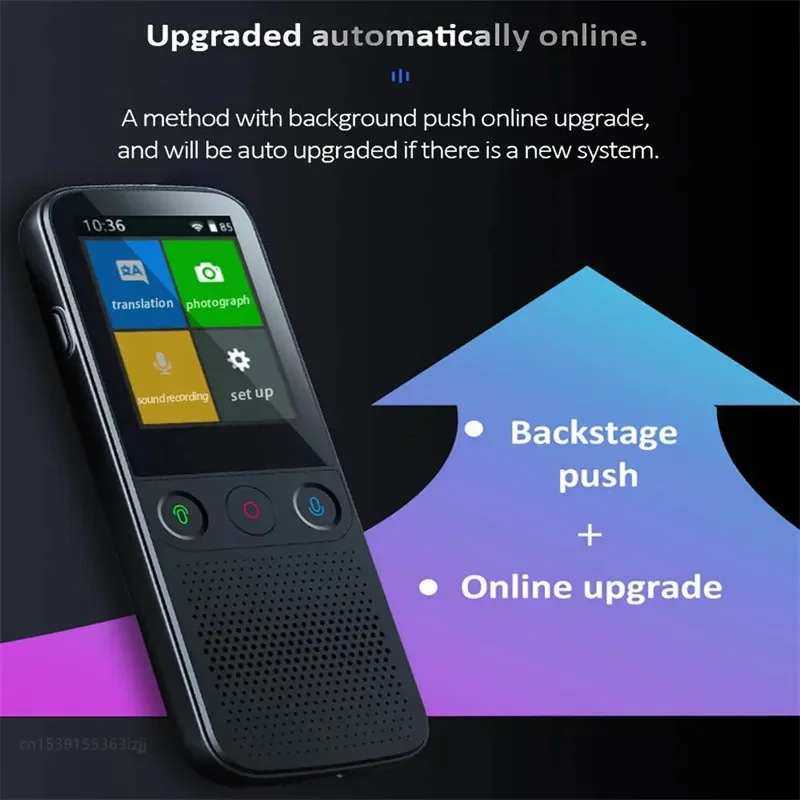 Portable Translator Device - 2026 Penerjemah Suara Pintar Baru T10