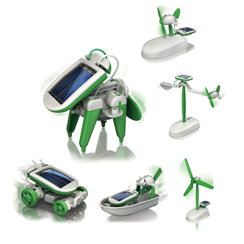 Kit Robot Tenaga Surya 6-In-1  - Electronics Gadgets For Kids ulasan dan harga