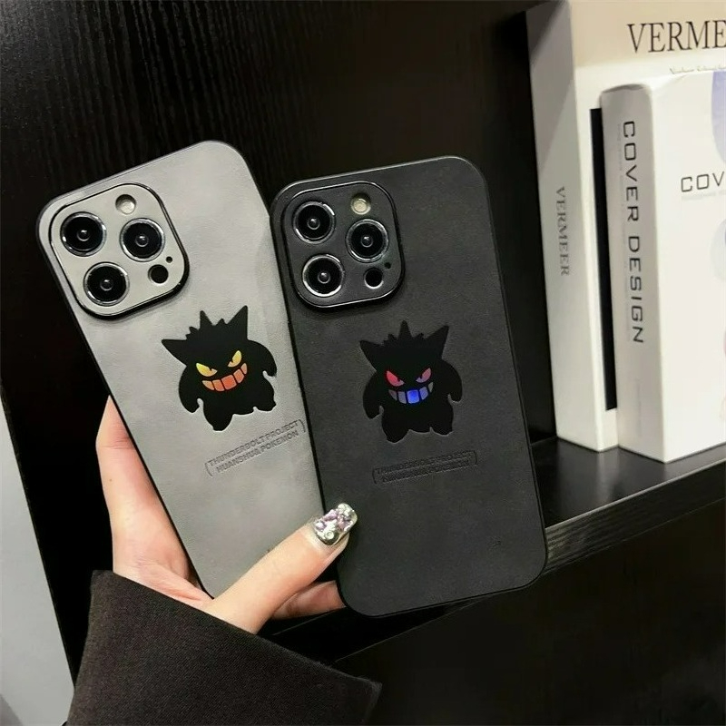 Casing HP Kulit Tekstur Laser  - Apple Iphone 15 Pro Max ulasan dan harga