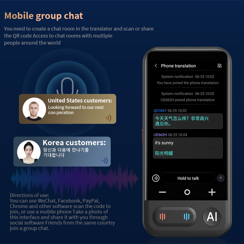 Mesin Penerjemah Cerdas Portab - Portable Translator Device ulasan dan harga