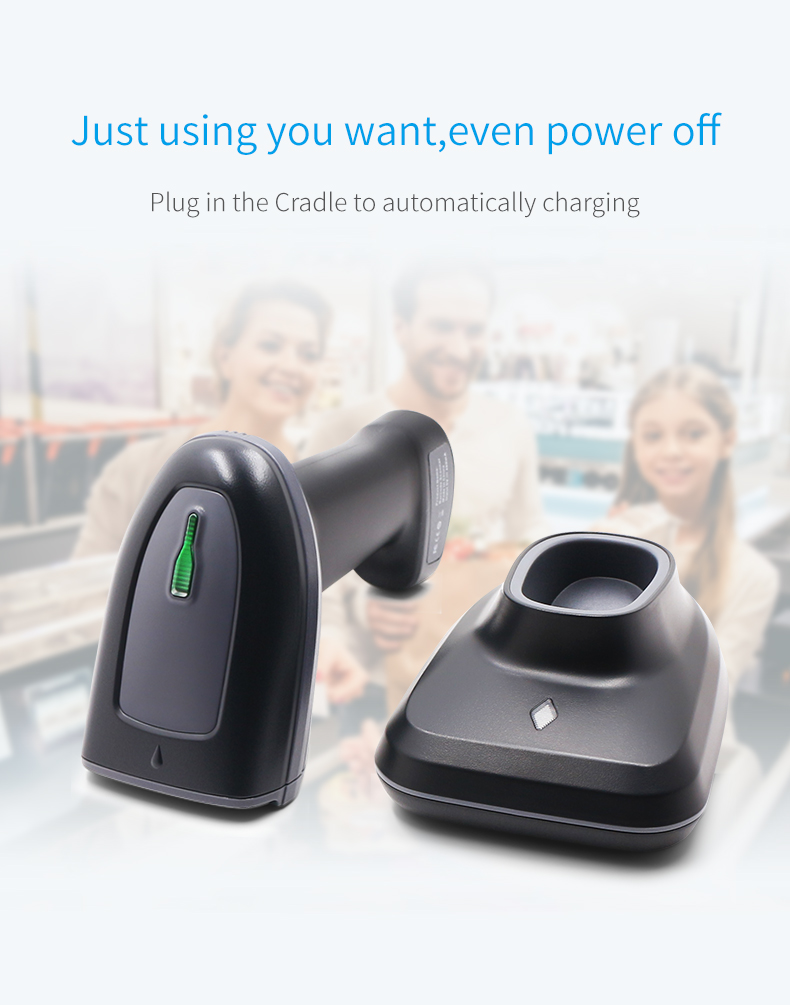 Pemindai Barcode Nirkabel deng - Barcode Scanner Wireless ulasan dan harga