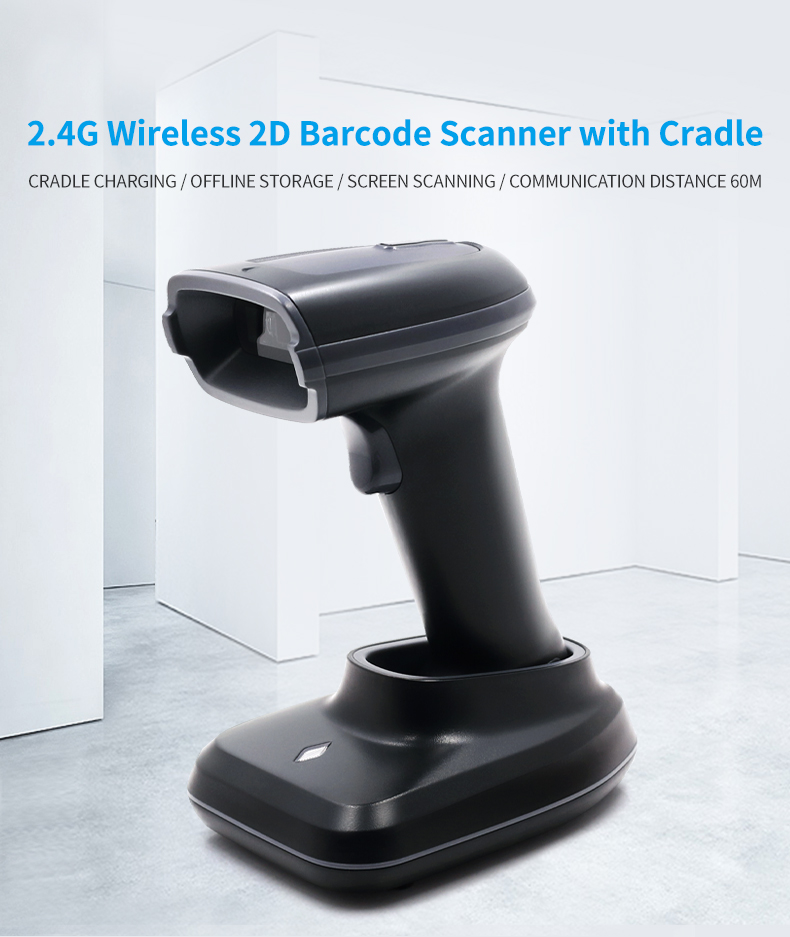 Pemindai Barcode Nirkabel deng - Barcode Scanner Wireless ulasan dan harga
