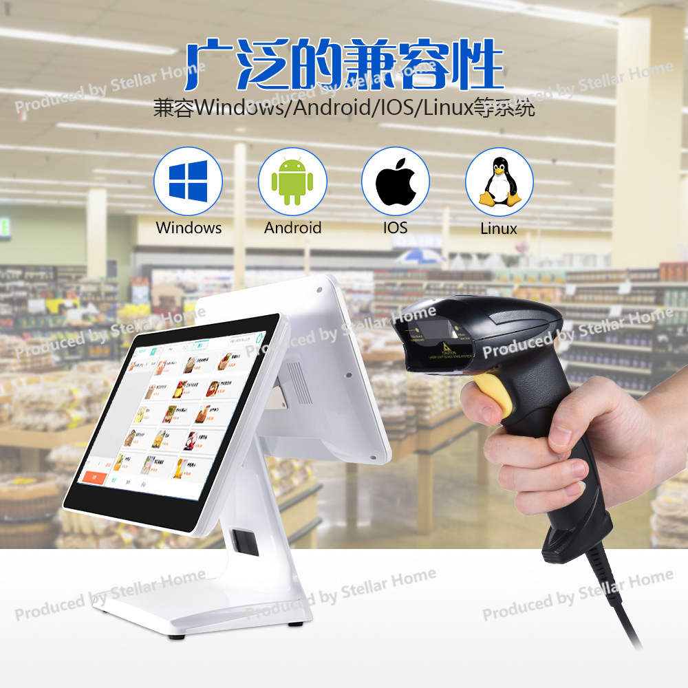 Pistol Pemindai Barcode Berkab - Barcode Scanner Wireless ulasan dan harga