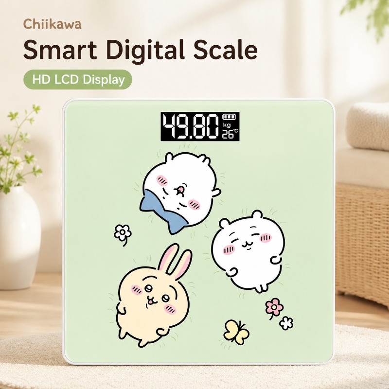 Timbangan Lemak Tubuh Chiikawa - Body Fat Scale Smart ulasan dan harga