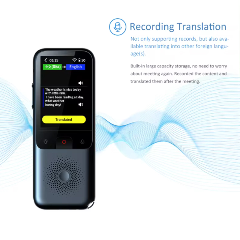 Penerjemah Cerdas Bahasa T11 1 - Portable Translator Device ulasan dan harga