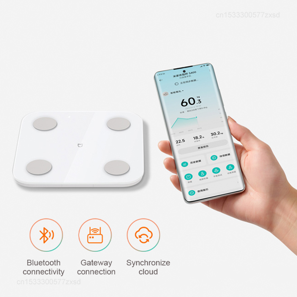 Timbangan Lemak Tubuh Mijia S4 - Body Fat Scale Smart ulasan dan harga