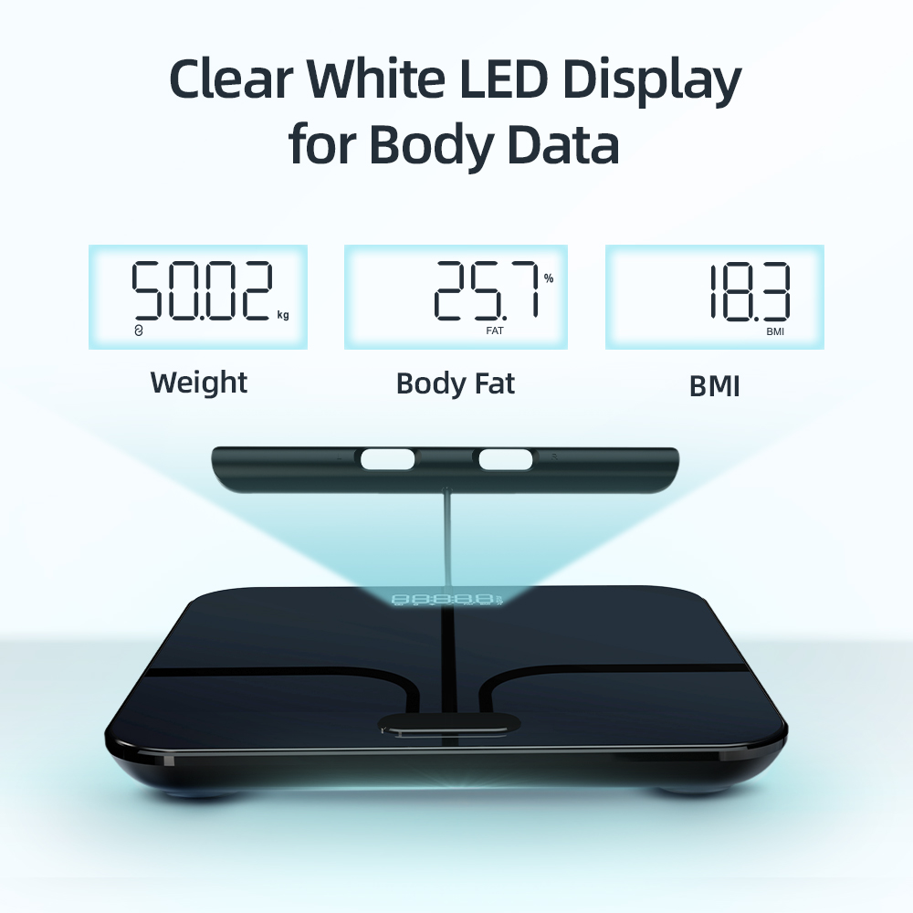Timbangan berat badan pintar 2 - Body Fat Scale Smart ulasan dan harga