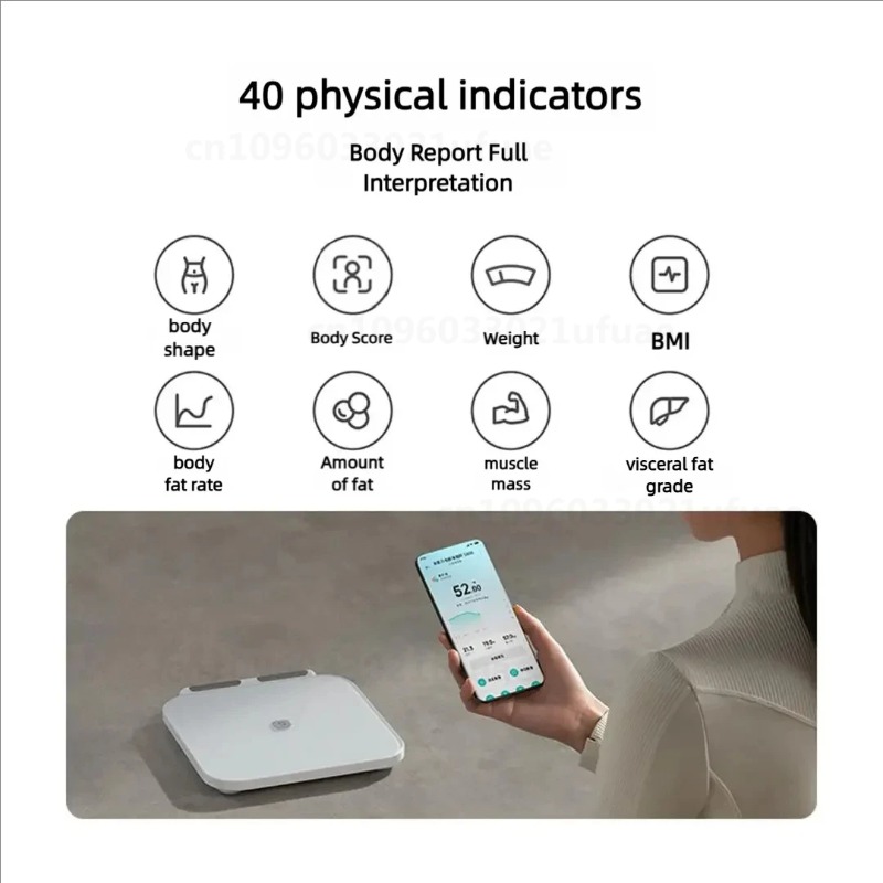 Timbangan Pintar Mijia S800 8- - Body Fat Scale Smart ulasan dan harga