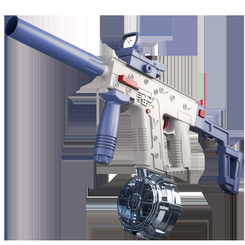 Pistol Air Listrik Putih/Biru, - Electronics Gadgets For Kids ulasan dan harga