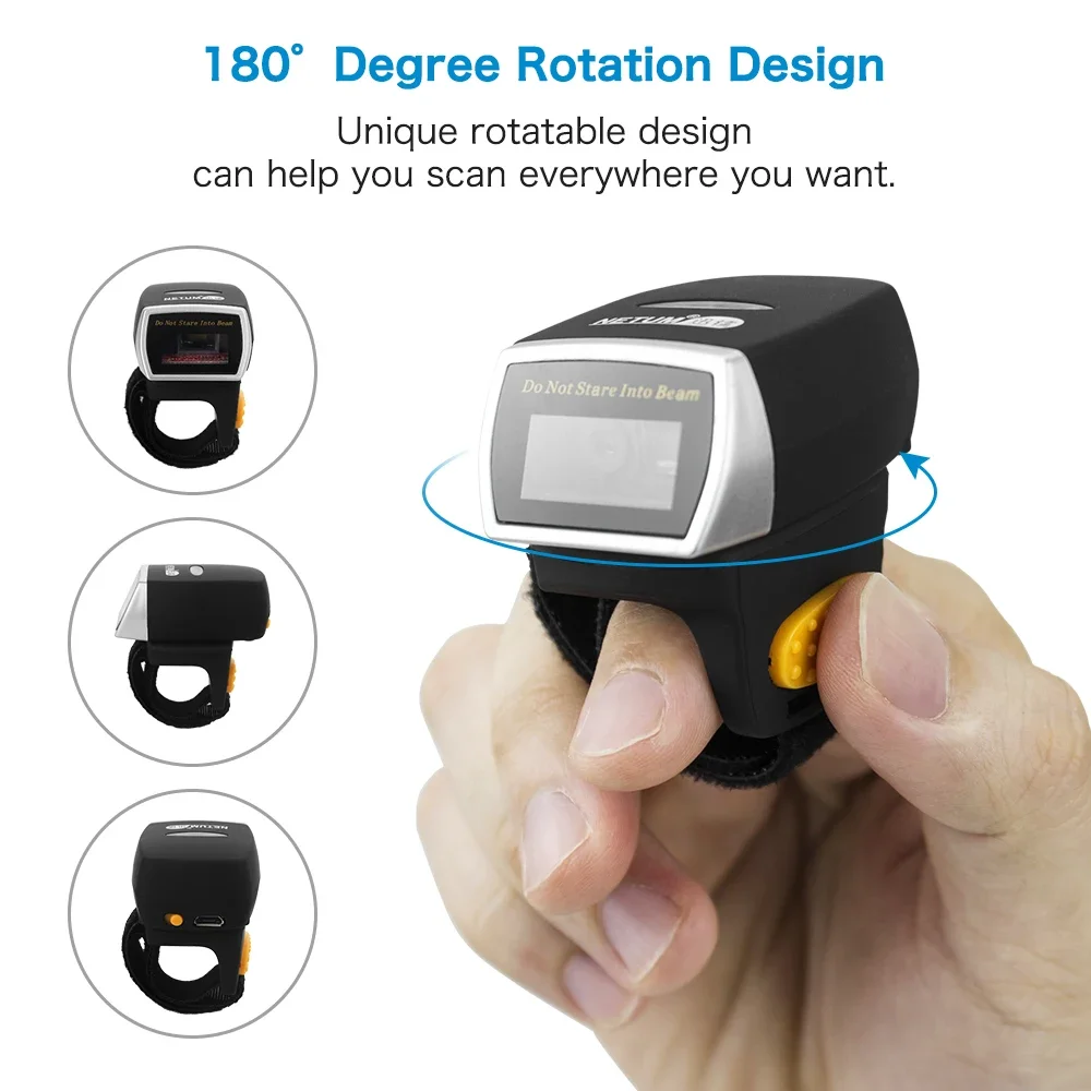 Pemindai Kode Batang Mini Netu - Barcode Scanner Wireless ulasan dan harga