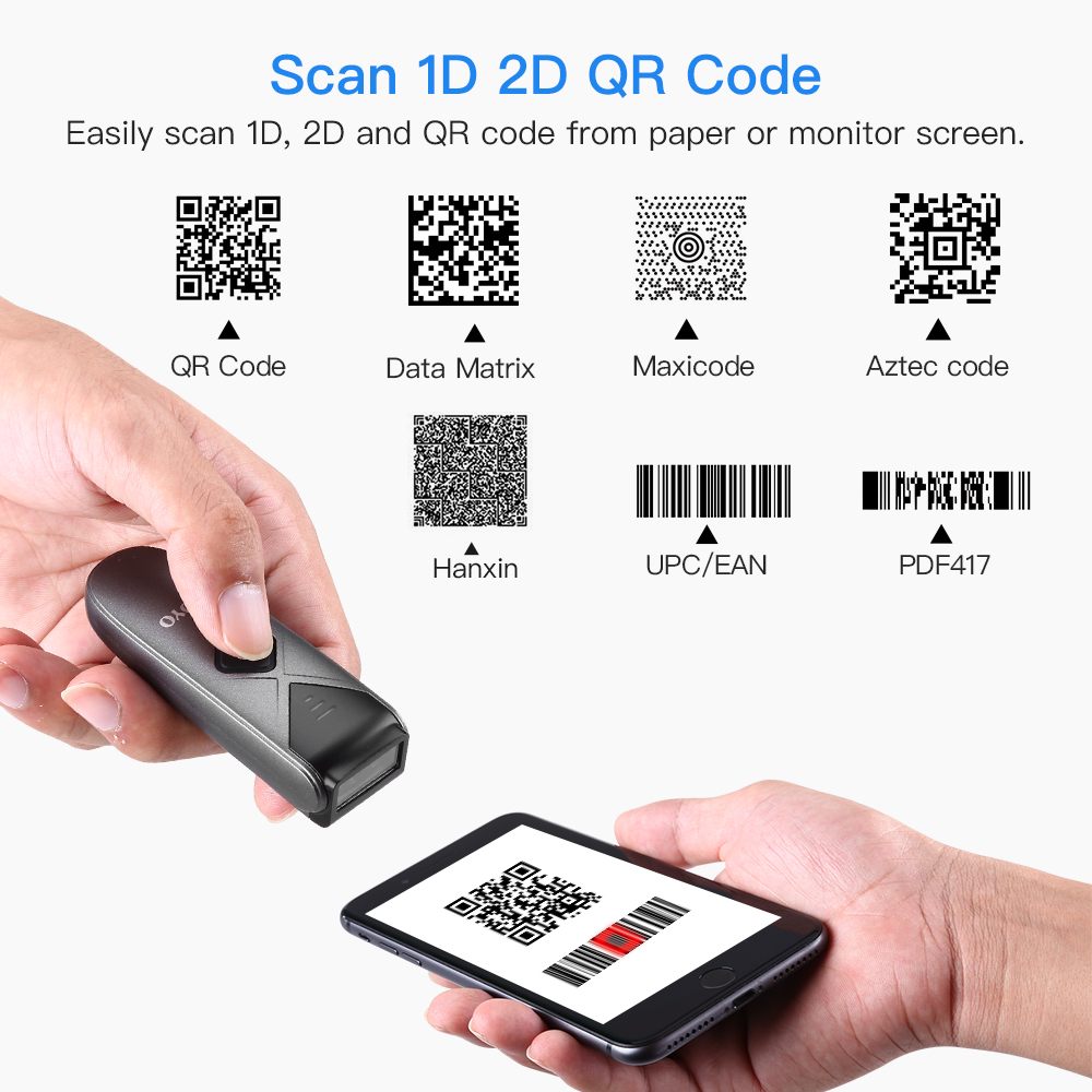 Eyoyo pemindai kode batang 2D, - Barcode Scanner Wireless ulasan dan harga
