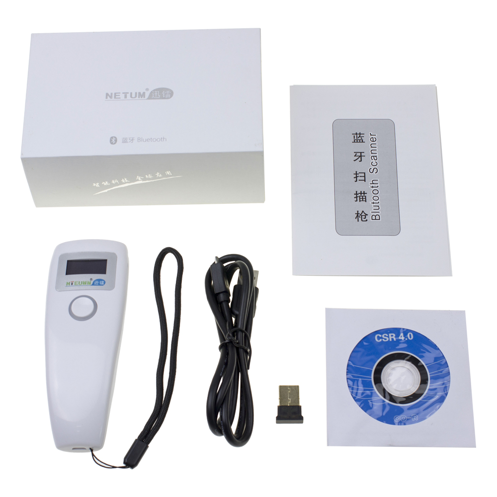 Pemindai Barcode 2D Nirkabel B - Barcode Scanner Wireless ulasan dan harga