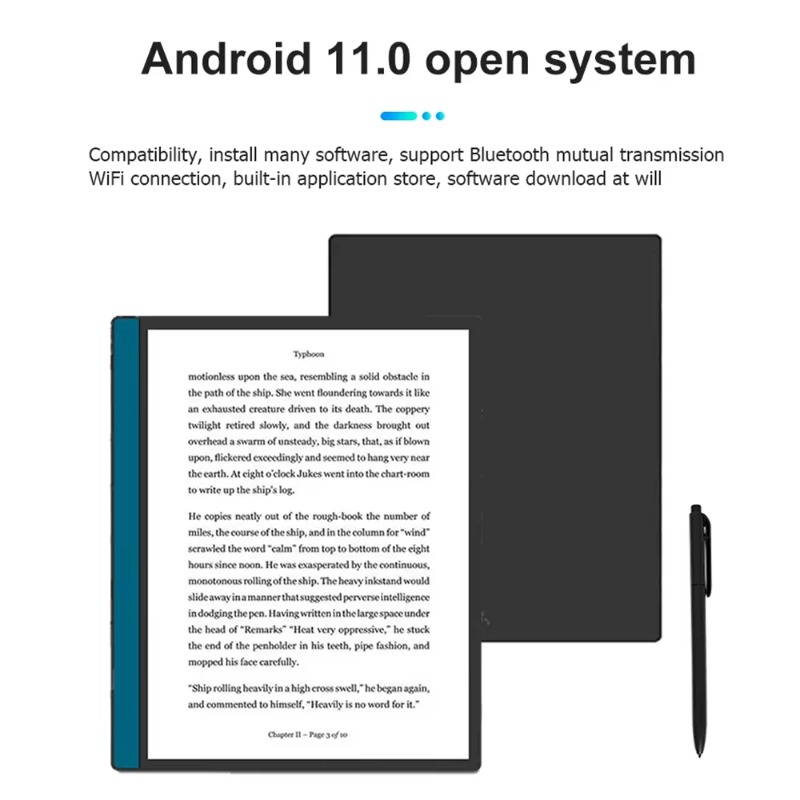 Tablet E-Ink 10.3 Inci Tipe Me - E-Ink Tablet Reader ulasan dan harga