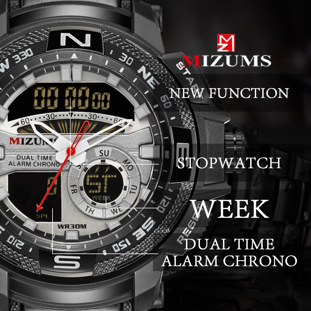 Jam Tangan Digital Baru untuk  - Electronics Gadgets For Men ulasan dan harga