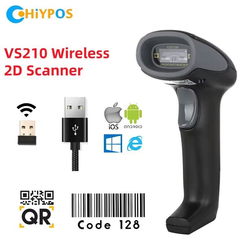 Pemindai kode batang HQ kompat - Barcode Scanner Wireless ulasan dan harga