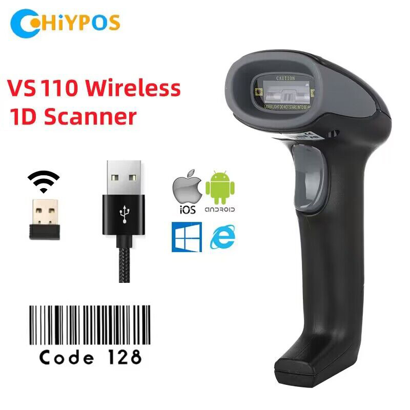 Pemindai kode batang HQ kompat - Barcode Scanner Wireless ulasan dan harga