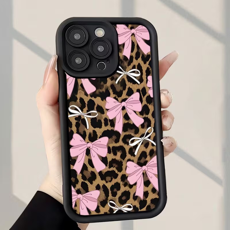 Casing Ponsel Motif Leopard de - Apple Iphone 15 Pro Max ulasan dan harga