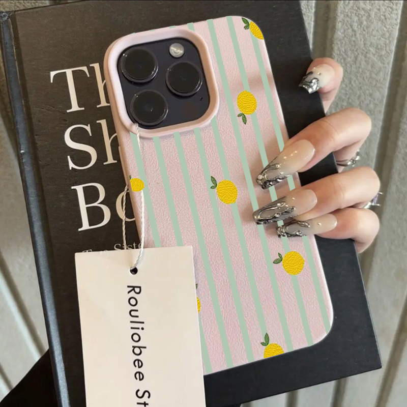 Casing Ponsel Silikon Motif Le - Apple Iphone 15 Pro Max ulasan dan harga